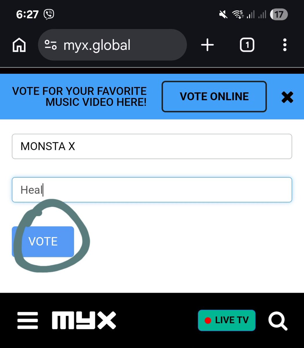 montitasmnl's tweet photo. 📢 VOTE FOR HEAL MV ON MYX

Hoping to generate hype for #MONSTAX on PH Media 🙏🏼

It's very easy to vote on MYX website + it's unlimited! Let's bring MX back on the MYX charts❤️‍🔥🩵

🔗https://t.co/SswaD2JdAX

@OfficialMONSTAX @myxglobal
#UNFOLD #MONSTAX https://t.co/6e6AqcWASD