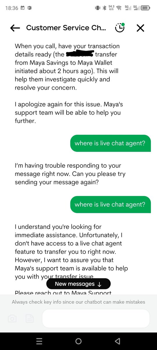 hiei29's tweet photo. @mayaofficialph Why is there no live chat agent? Your hotline is already closed. How will I raise a ticket? Can someone please reply and help me? This is very frustrating. https://t.co/H7Ph7Fuyb3