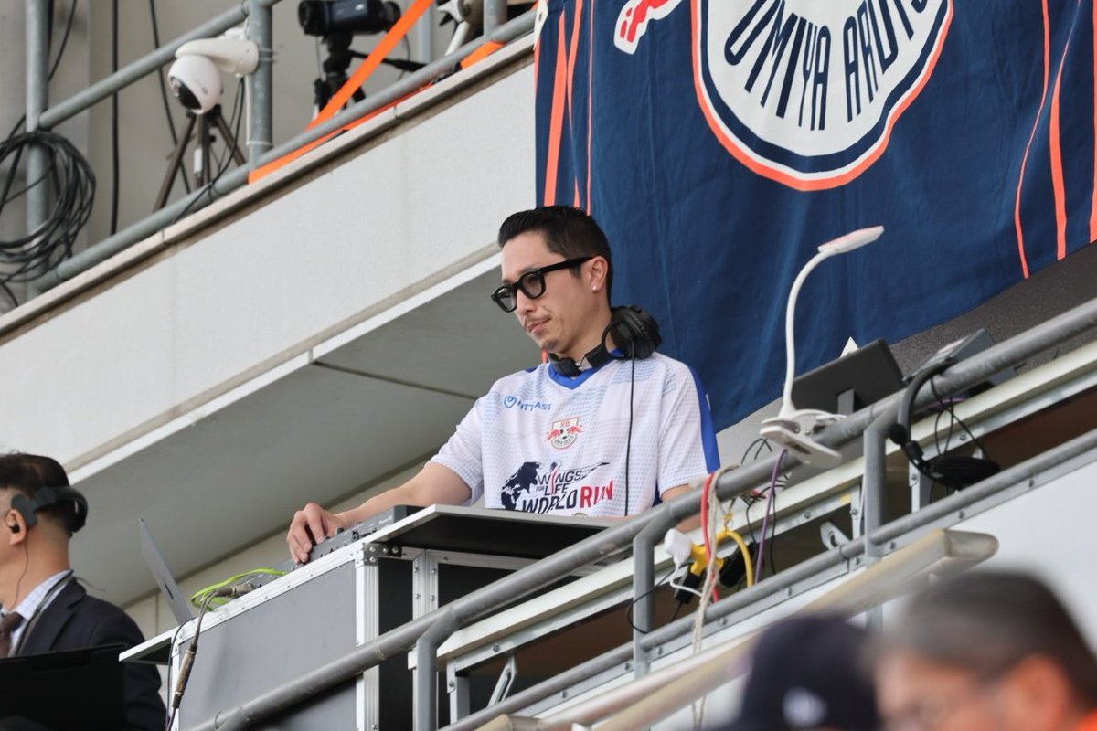 TokyoAncanale's tweet photo. スタジアムDJ
#DJSHINGO さん
#RB大宮アルディージャ
#ardija
撮影日:2026.4.18
於NACK5スタジアム大宮 https://t.co/mWf6RqMsuN