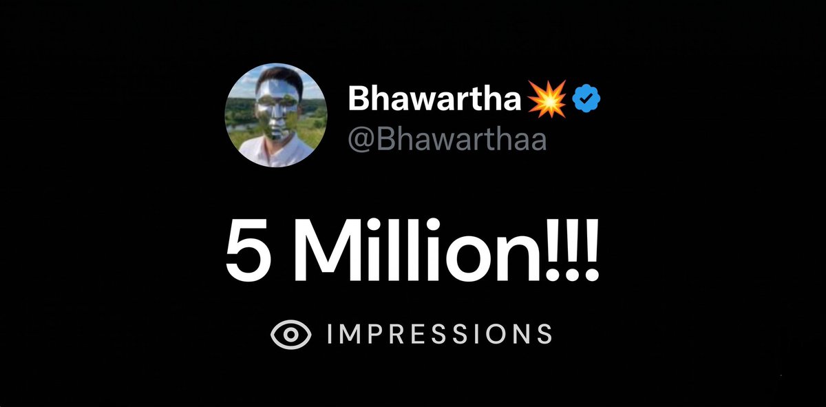 Bhawartha💥 tweet media