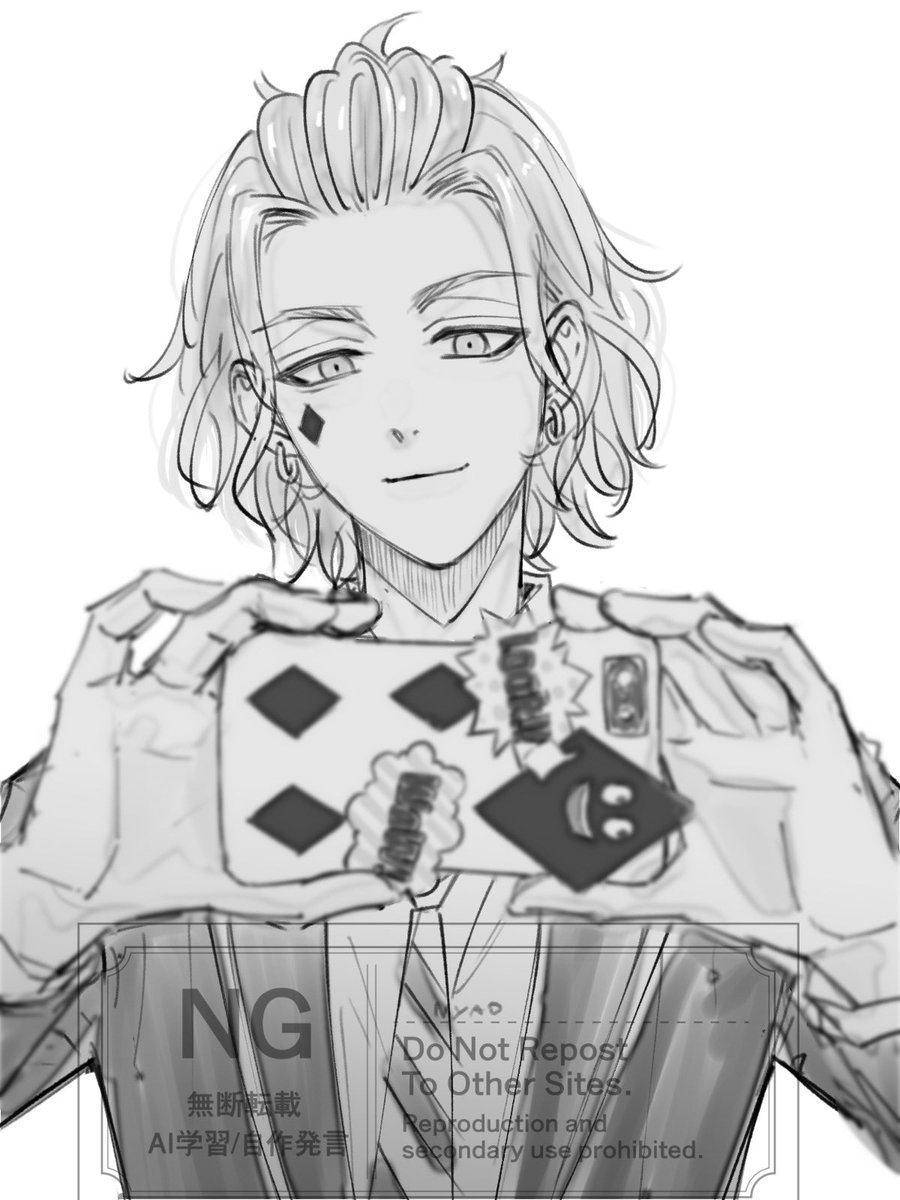 昨日久々に描いたけーくん