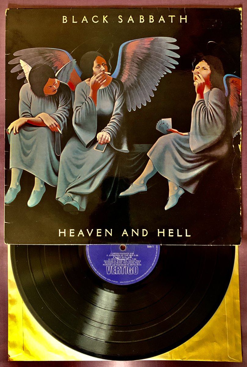 twist3dstrAight's tweet image. ℳ𝓊𝓼𝒾𝓬𓂃✍︎𝄞 #Anniversary ˖ ݁♬⋆.˚

          ♱ 🕯️ BLACK SABBATH 🕯️ ♱

⁺‧₊˚ ཐི⋆♱ 🕊ℍ𝕖𝕒𝕧𝕖𝕟 and ɥǝןן🔥 ♱⋆ཋྀ ˚₊‧⁺

Released 18.04.1980 🇬🇧 

#HeavyMetal #Doom #Metal #music #Death @BlackSabbath 🤘🫀
🖌️Commissioned painting by
Lynn Curlee called Smoking Angels