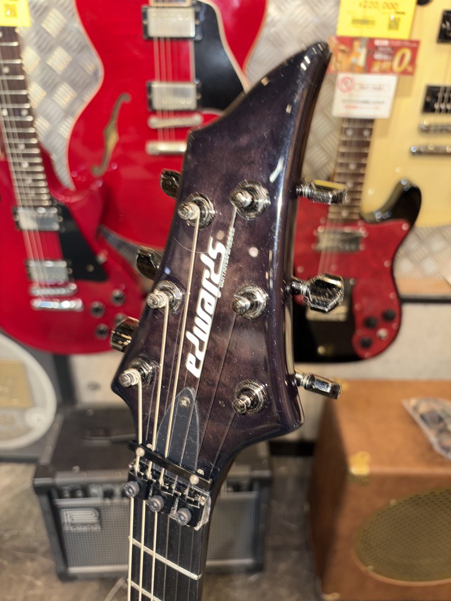 EDWARDS / E-FR-145GT/QM See Thru Black】 エドワーズ版フォレスト、E