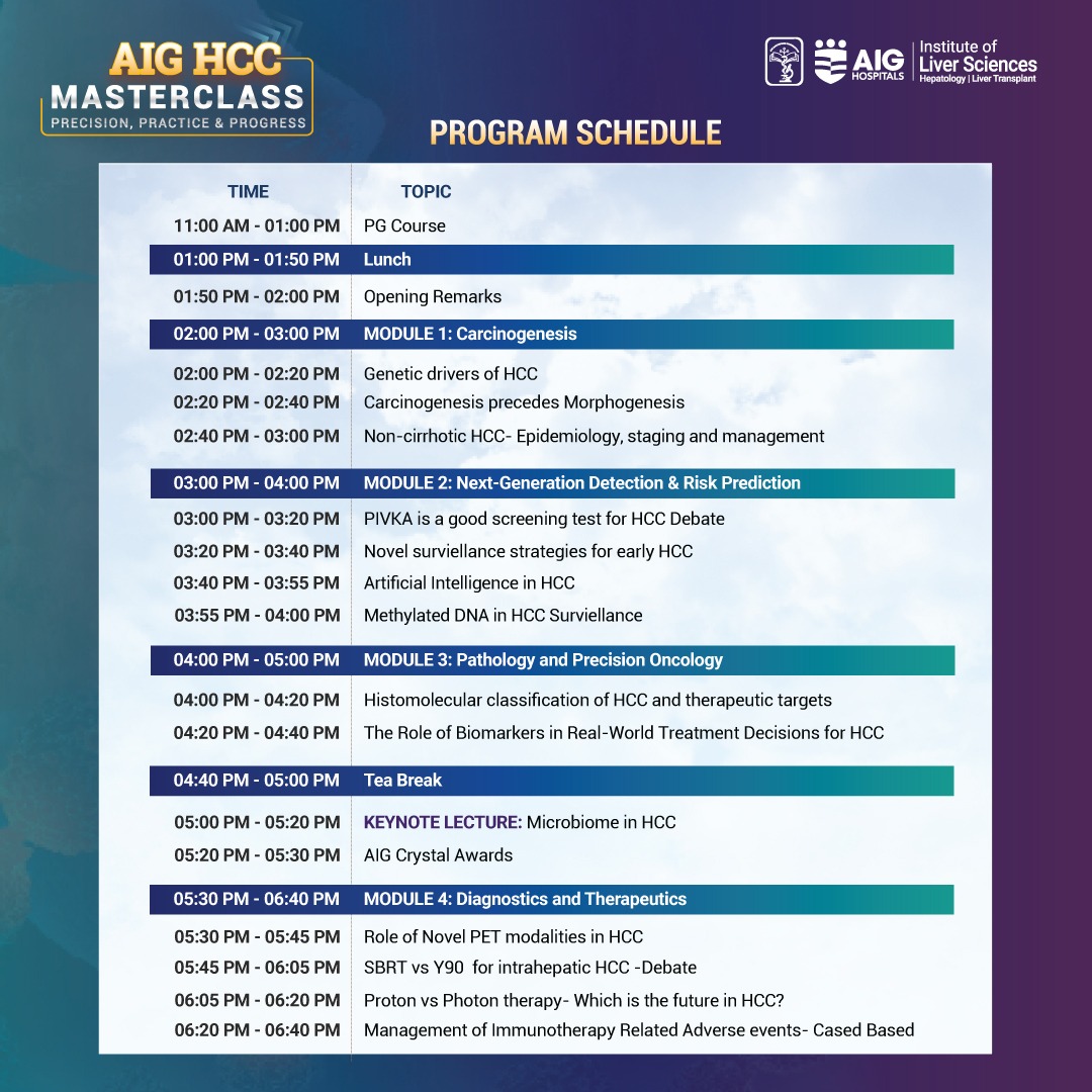 AIGHospitals's tweet image. An upcoming deep dive into what truly defines the next era of Hepatocellular Carcinoma (HCC) care, where conventional pathways are being transformed by precision medicine, multidisciplinary thinking, and technology-driven treatment strategies.

The Institute of Liver Sciences,