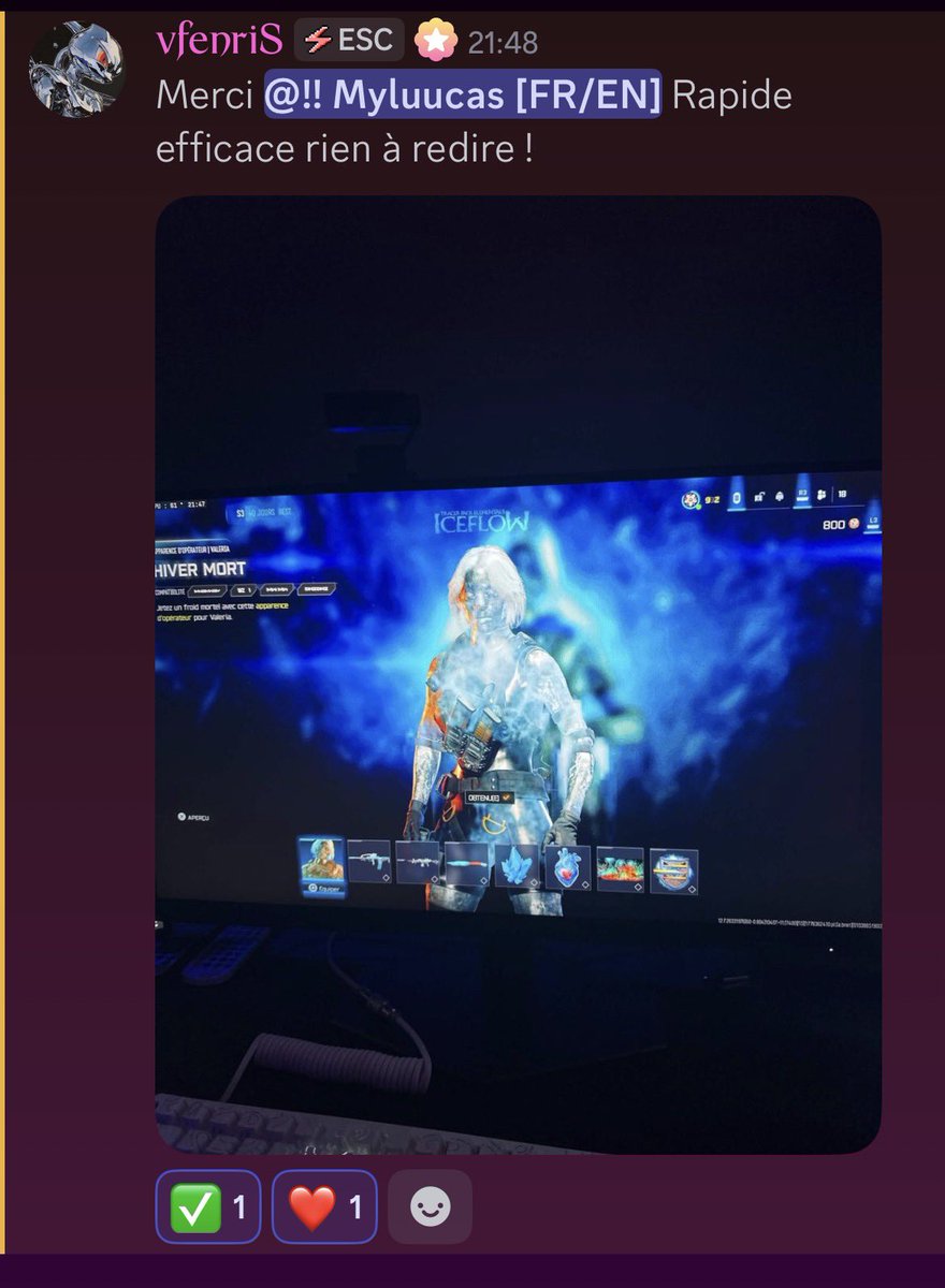 myl_as's tweet image. ❄️ IceFlow Pack always available ❄️  

Dominate with an icy style 🧊  
Exclusive skins, frozen vibes, unmatched flow.  

🎮 Available NOW  
👉 Link in bio  

Ready to freeze your enemies? #IceFlow #warzone #bestservice