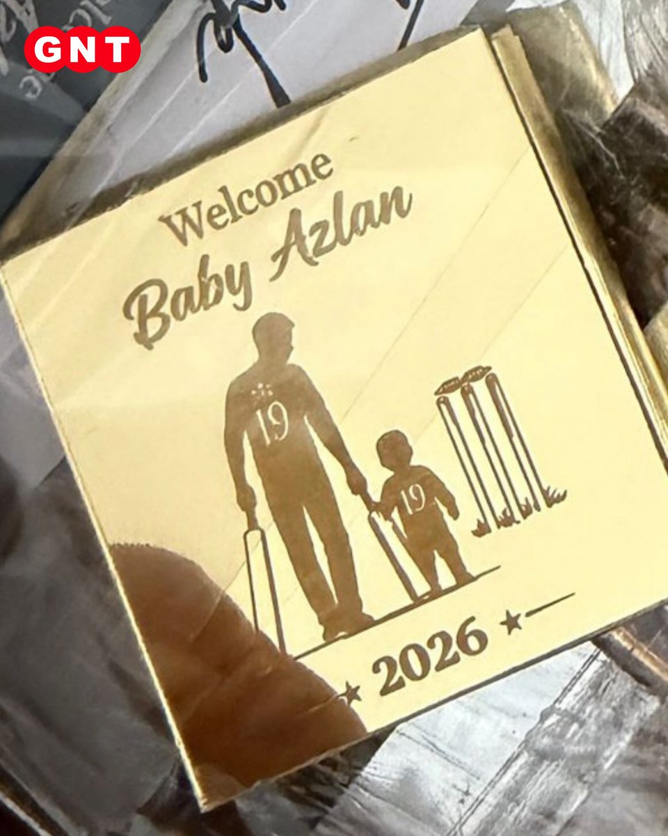 GoodNewsToday's tweet image. राशिद खान के घर खुशियों ने दस्तक दी है। 14 अप्रैल 2026 को उन्होंने और उनकी पत्नी ने अपने बेटे का स्वागत किया, जिसका नाम अज़लान खान रखा गया है।

राशिद ने सोशल मीडिया पर यह खुशखबरी साझा करते हुए अपनी खुशी और आभार व्यक्त किया।

#RashidKhan #BabyBoy #NewDad #GoodNews #CricketNews