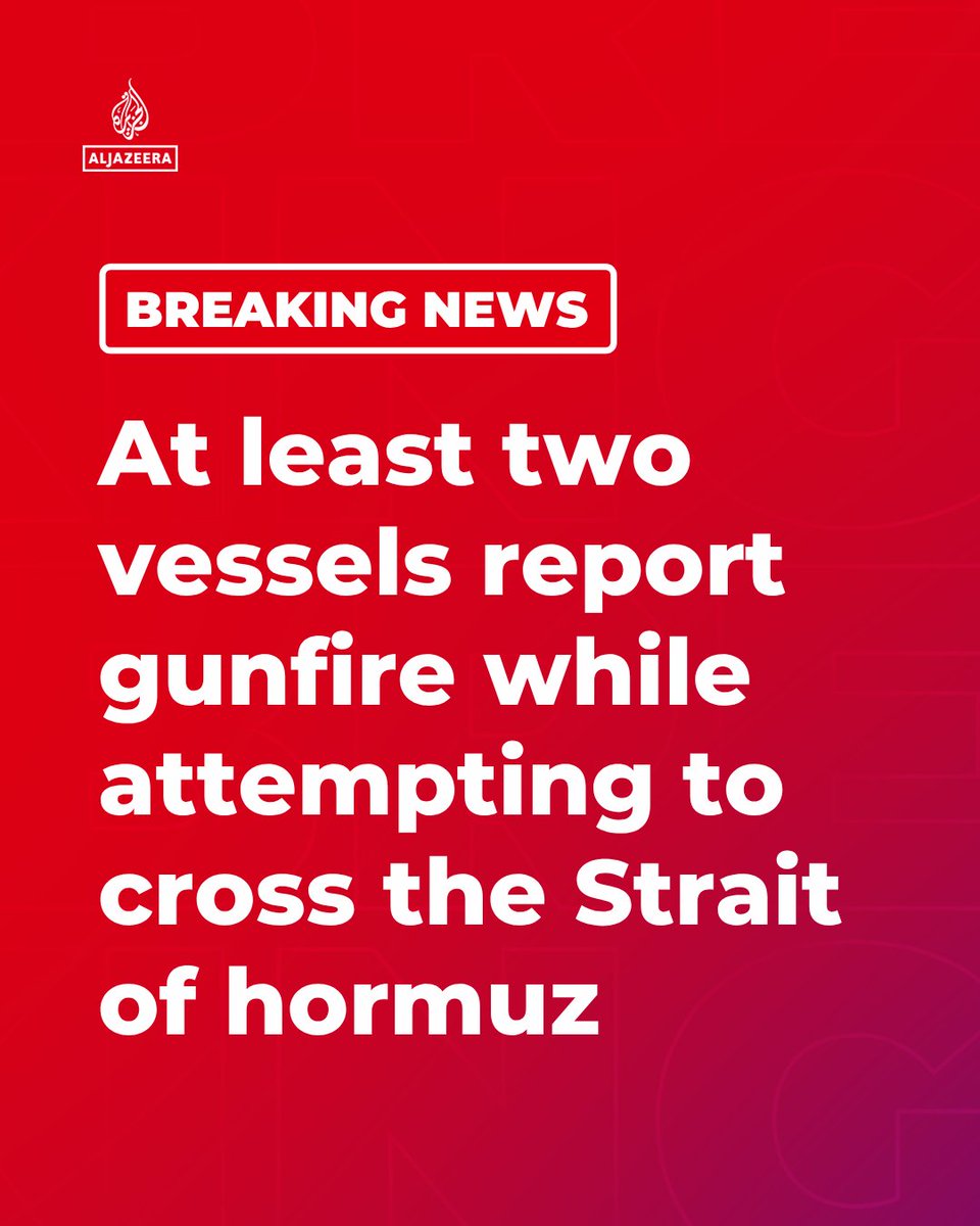 Al Jazeera Breaking News tweet media