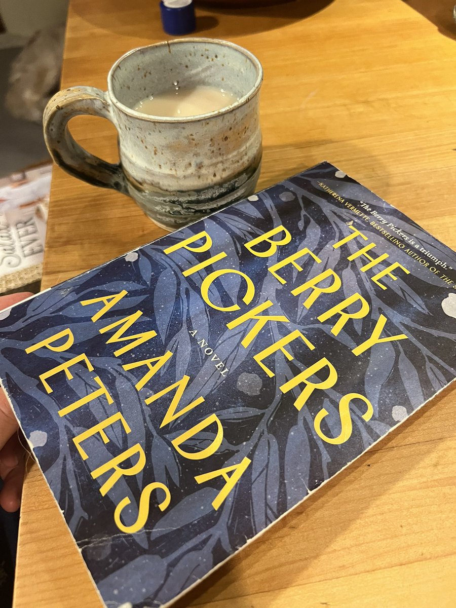 Postive_Penny's tweet photo. Spring reading 📚 The Berry Pickers by Amanda Peters is a tender yet heartbreaking story of loss, identity, and lives reshaped by tragedy—beautifully written. https://t.co/l0B54ldRQw