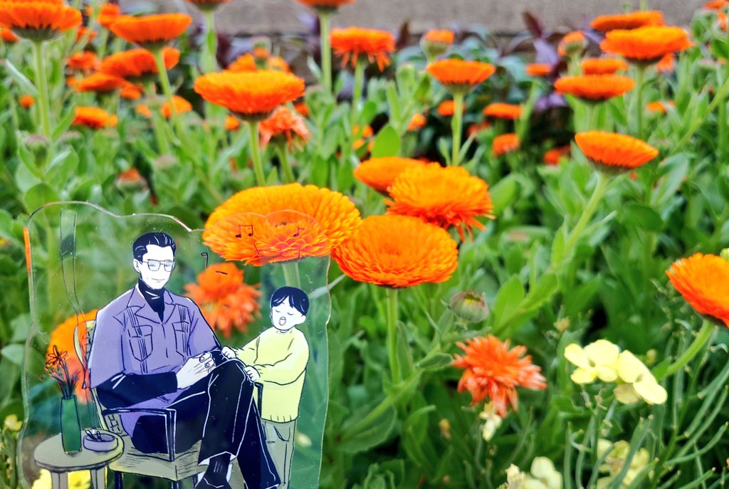 どこでもお歌をうたってくれるﾝﾔ君と穏やかに聴いてくれる兄貴