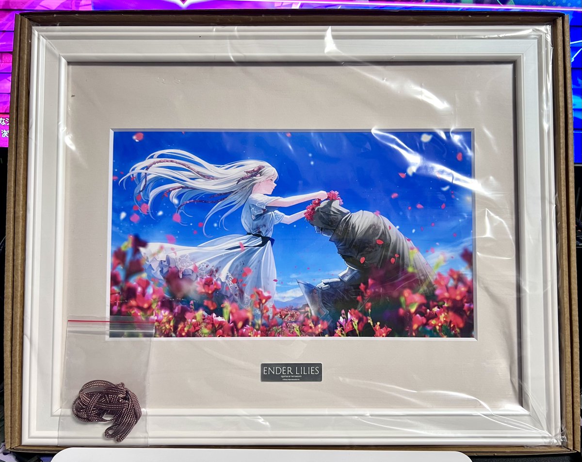 ENDER LILES』 A4 キャラファイングラフ カウントダウンイラスト ENDER