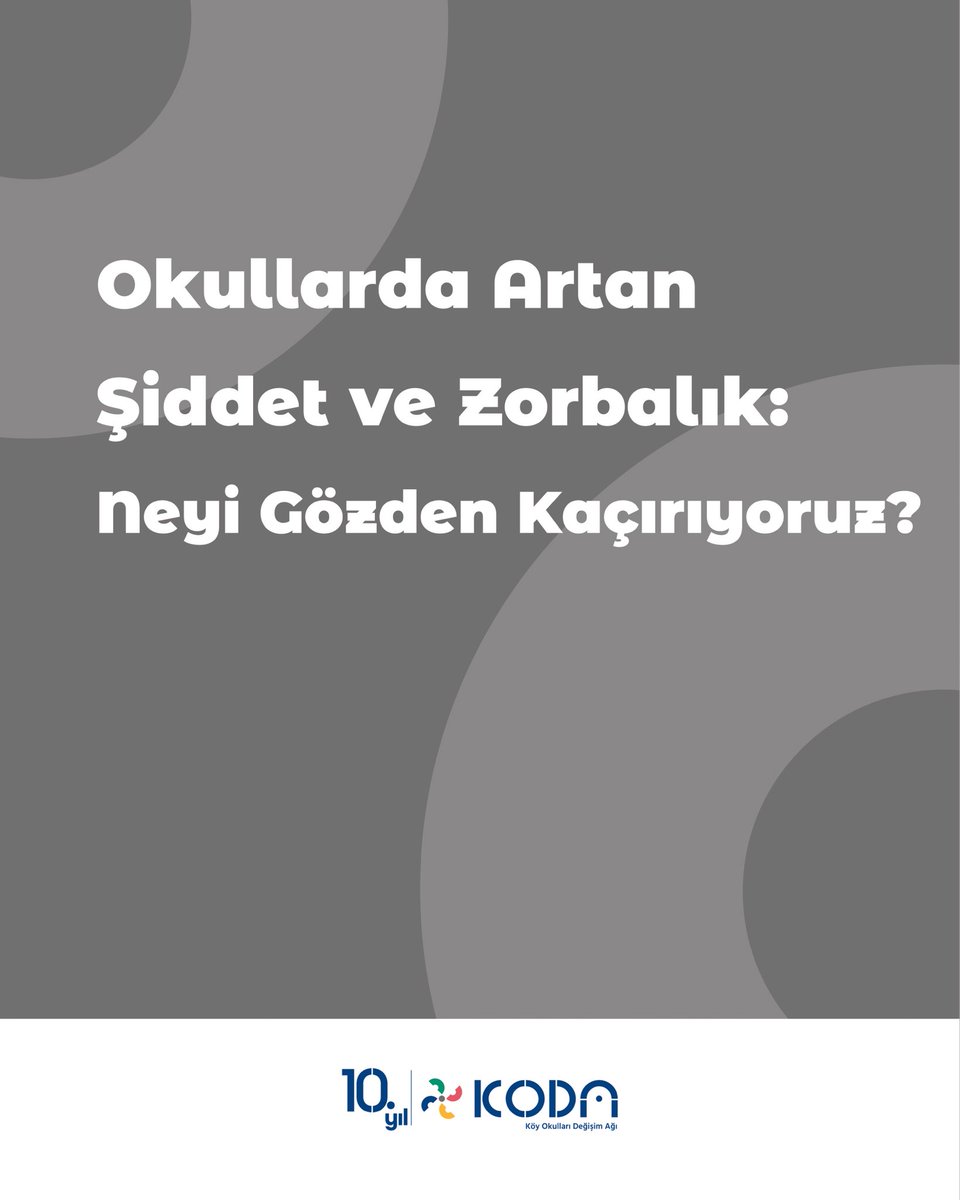 KODA - Köy Okulları Değişim Ağı Derneği tweet media