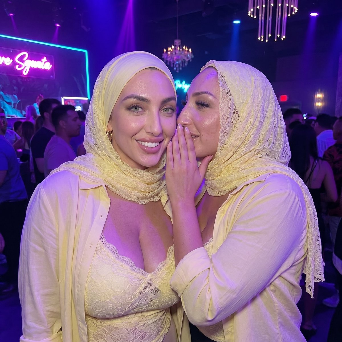 Yasmeenisherexo's tweet photo. Would you dance with us if you saw us at the club? 🌝 https://t.co/wpTO5ceIHL