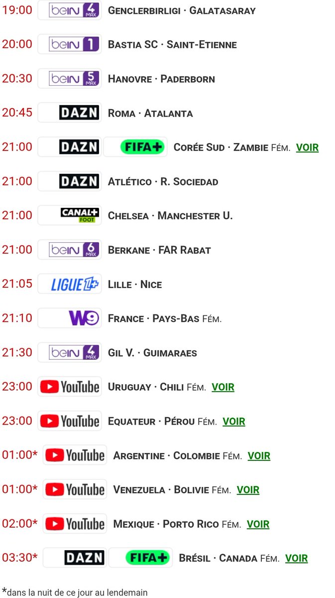Ch__Palo's tweet photo. Le Programme #FootTv de ce Samedi (18/04/26) 😉 #TeamOM #Football #ProgrammeTV https://t.co/5YMTQjRap6