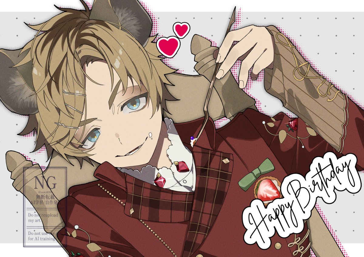 rokii000's tweet photo. #ラギー・ブッチ誕生祭2026
ラギーくん誕生日おめでとう…ピン留め最高です… https://t.co/UF1YC7IrgD