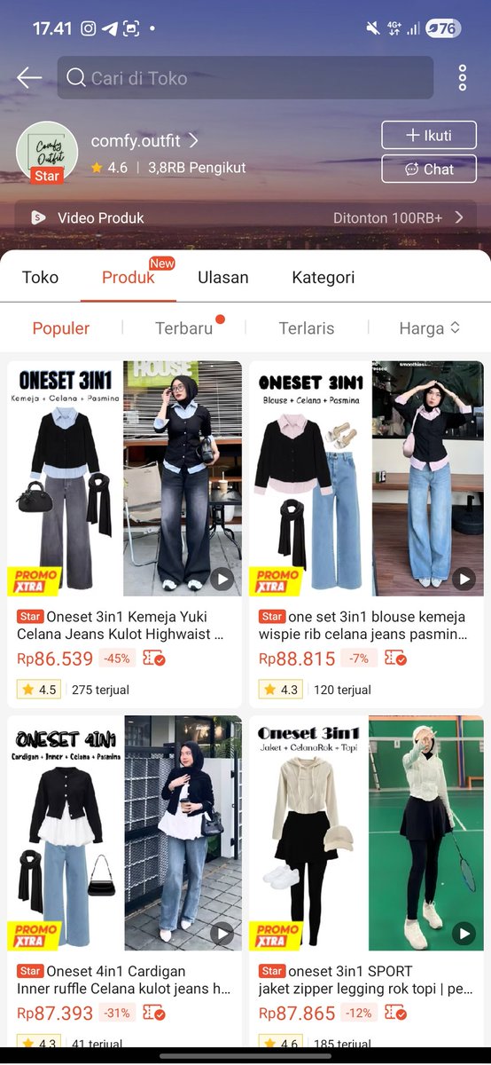 fitbyilen's tweet photo. KENAPA BARU TAU SEKARANG 😭‼️

Ternyata ada toko one set OOTD cewek yang modelnya simpel tapi cocok dipake ke mana aja, jadi ga perlu pusing lagi mau pake ootd apa😋 https://t.co/7eIej11LR1