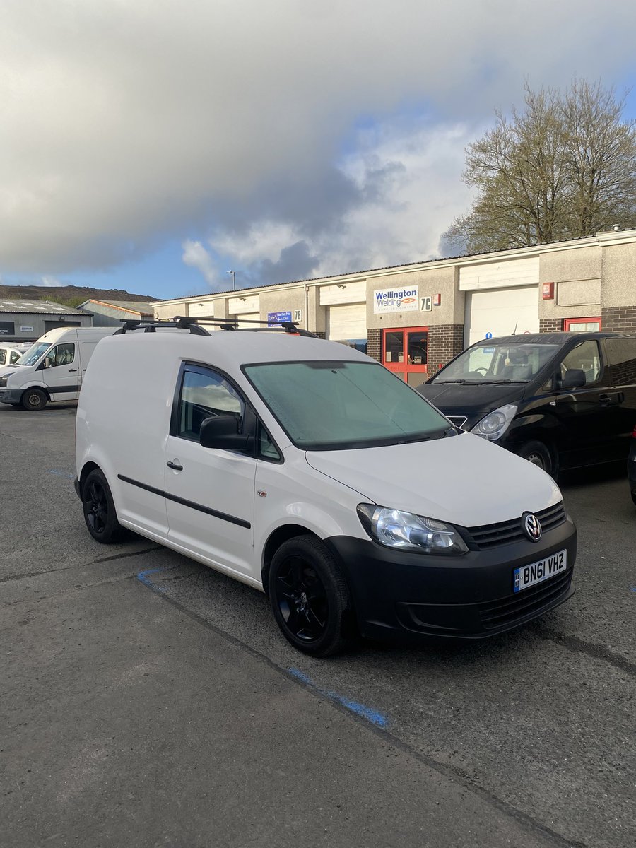 Elitet5's tweet image. Eibach lowering kit fitted to Volkswagen Caddy #vw #caddy #eibach #suspension #cornwall