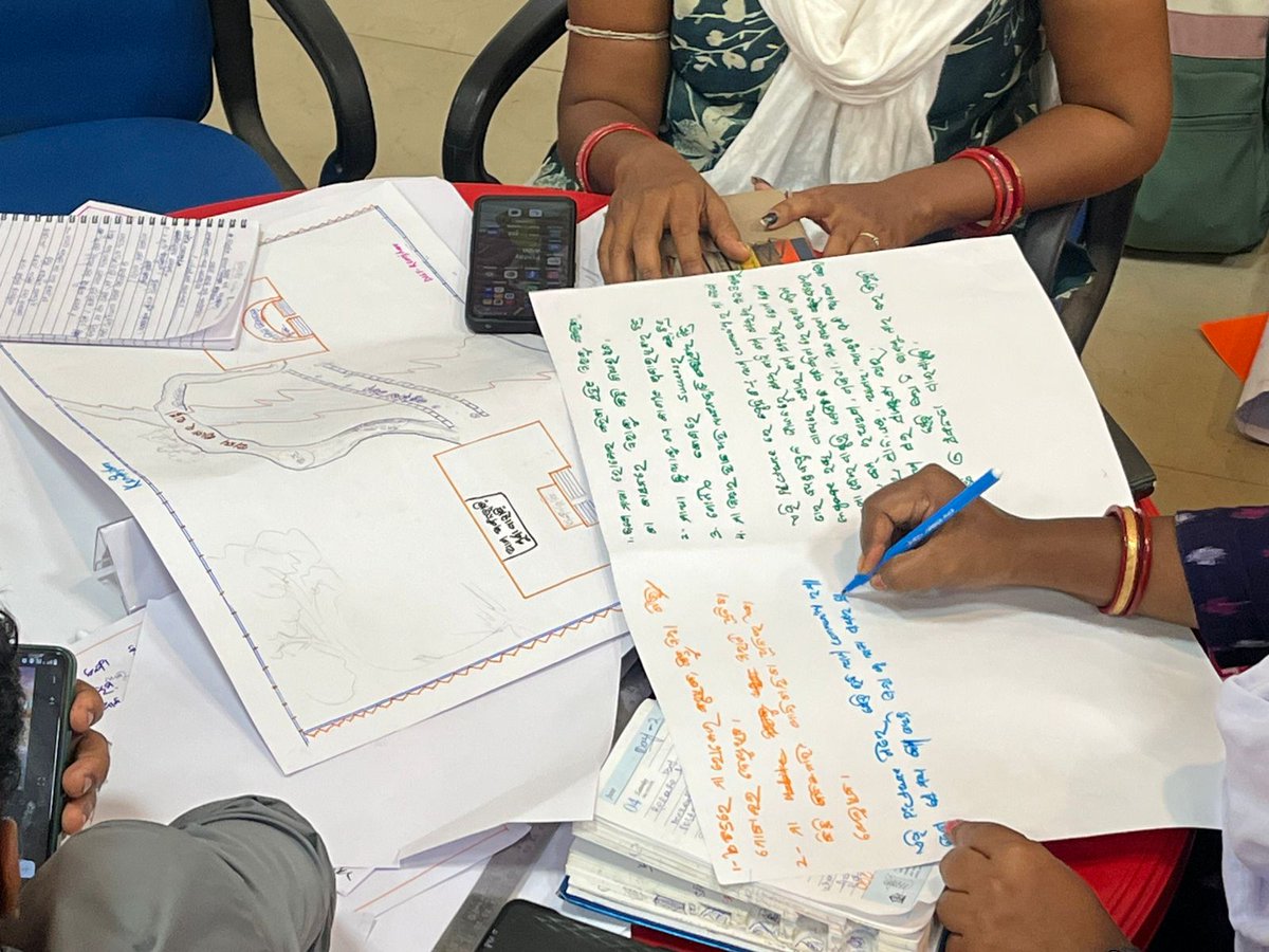 WCDOdisha's tweet image. ଓଡ଼ିଶା ସରକାରଙ୍କ ମହିଳା ଓ ଶିଶୁ ବିକାଶ ବିଭାଗ ପକ୍ଷରୁ ଭୁବନେଶ୍ୱର ସ୍ଥିତ ରାଜ୍ୟ ମହିଳା ଓ ଶିଶୁ ପ୍ରତିଷ୍ଠାନ କେନ୍ଦ୍ର ଠାରେ ‘ଆମେ ପଢିବା ଆମ ଭାଷାରେ’ ଯୋଜନାର ଏକ ତିନି ଦିନିଆ ସୂଚନା, ଶିକ୍ଷା ଓ ଯୋଗାଯୋଗ ସାଧନ ବିକାଶ (IEC) କର୍ମଶାଳାର ଦ୍ୱିତୀୟ ଦିନ ଅନୁଷ୍ଠିତ ହୋଇଯାଇଛି ।

#AmepadhibaAmaBhashare #Workshop #WCDOdisha