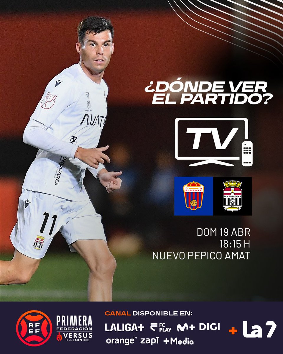 📡 Dónde ver el #EldenseCartagena?