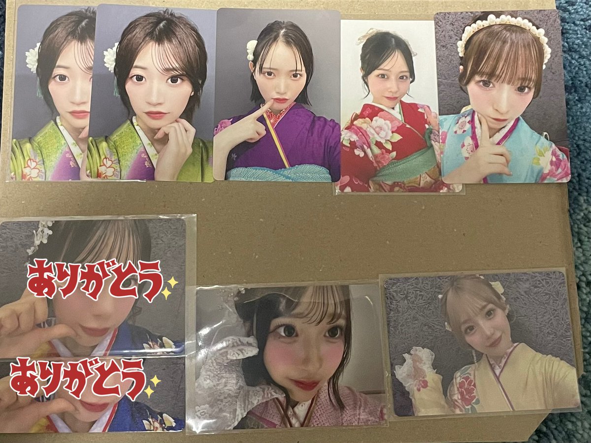 mmcandy99's tweet photo. CUTIE STREET きゅーすと交換 トレカ

【譲】
振袖：板倉、真鍋、佐野、梅田、桜庭、古澤
クリアたすき：桜庭、梅田、古澤
缶バッジたすき：増田、佐野、桜庭

【求】
同種川本(他種も検討します)

現場手渡し(5/6大阪大特、6/16有明)または郵送
お気軽にお声がけください
#きゅーすと交換 https://t.co/wrcXx1lP2K