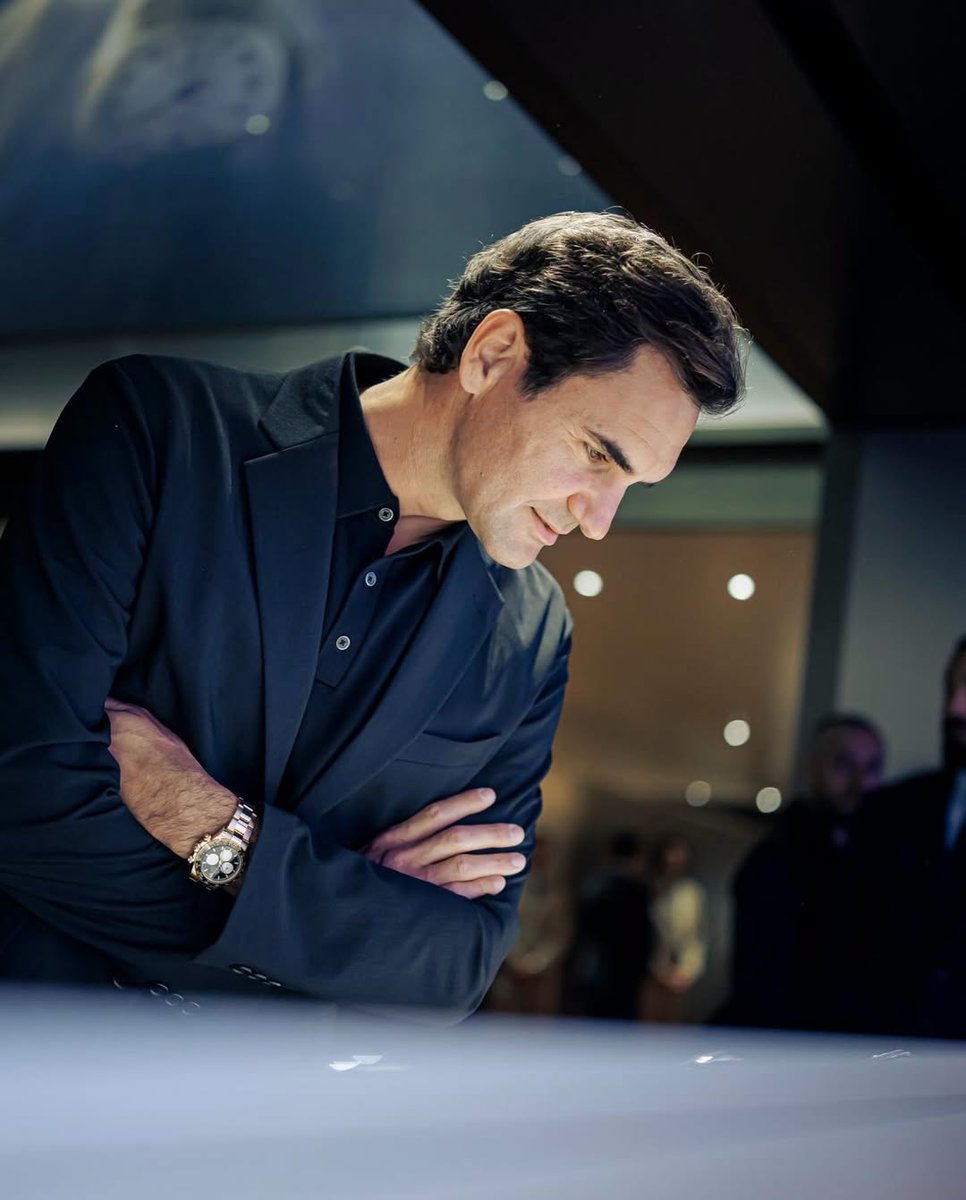norinchi_df's tweet photo. Roger Federer ♥ #ROLEX #WatchesAndWonders2026 https://t.co/XDTLffdpbn