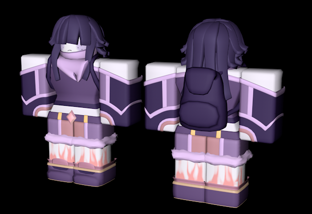 ElJessBlack's tweet image. Soft is complete!

For now, she has preliminary things, but for now, she is complete.

For @TerrorRealmNew 

[Render in progress, I hope ._. ]

#terrorrealm #roblox #3d