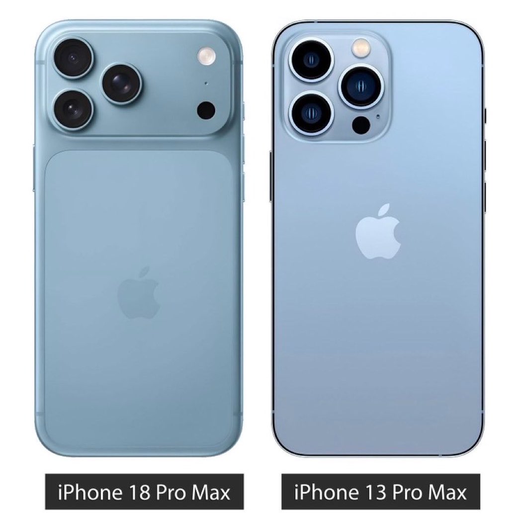 smartechdaily's tweet image. 😃 خمس سنوات حتى يعود هذا اللون الجميل 😍
#iPhone13ProMax
#iPhone18ProMax