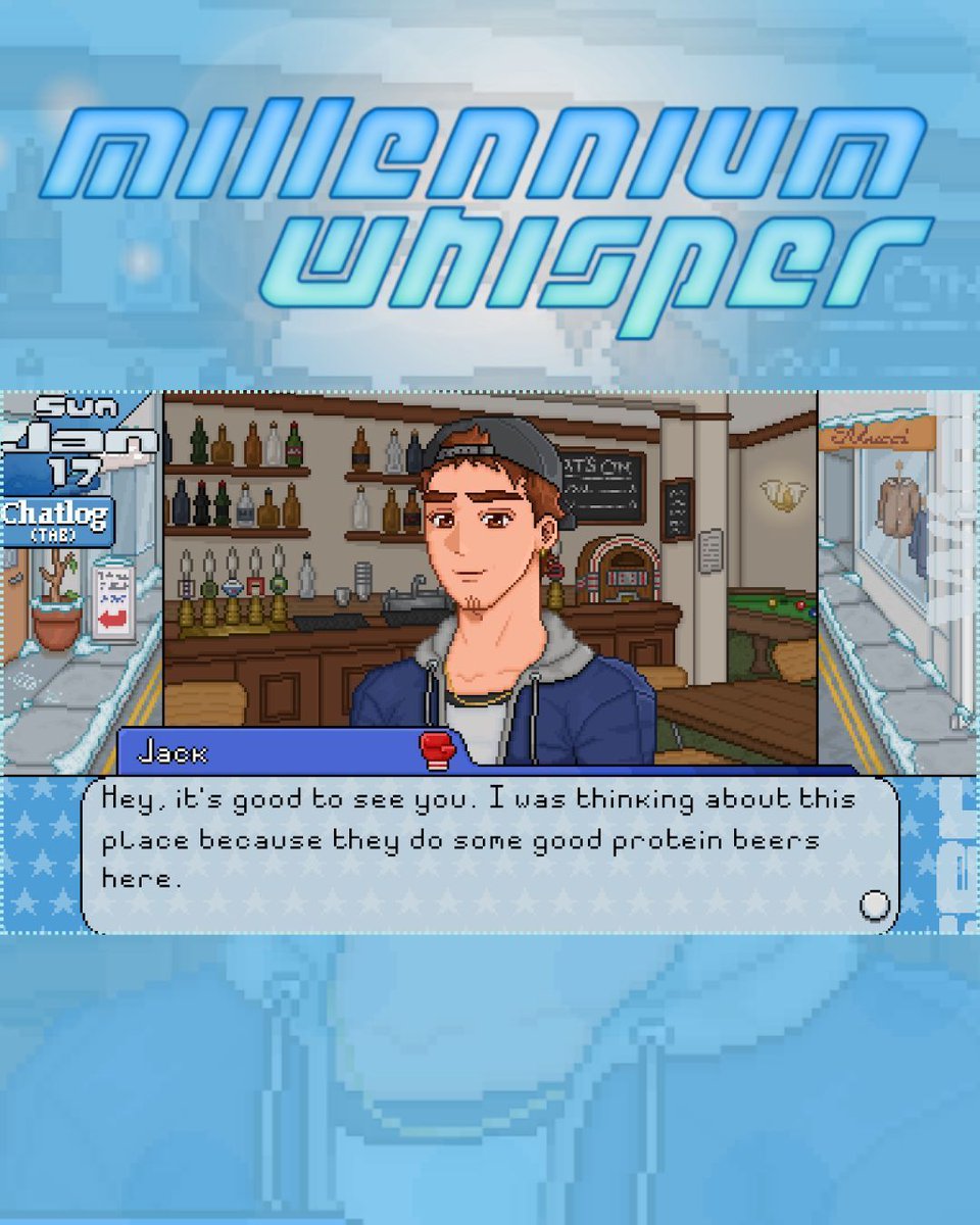 ParableStudioUK's tweet image. Respectfully Jack, protein beer sounds like one of the worst things I could ever imagine. 

#indiegame #indiedev #datingsim #visualnovel #screenshotsaturday