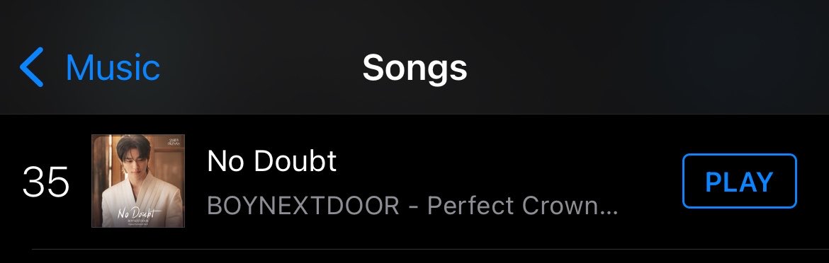 BNDSupport_TH's tweet image. 📊 iTunes Chart : Thailand 🇹🇭🏡

— Top Songs
#35 No Doubt (Perfect Crown OST.)

อันดับก่อนหน้า: #34

#BOYNEXTDOOR #보이넥스트도어 #BND