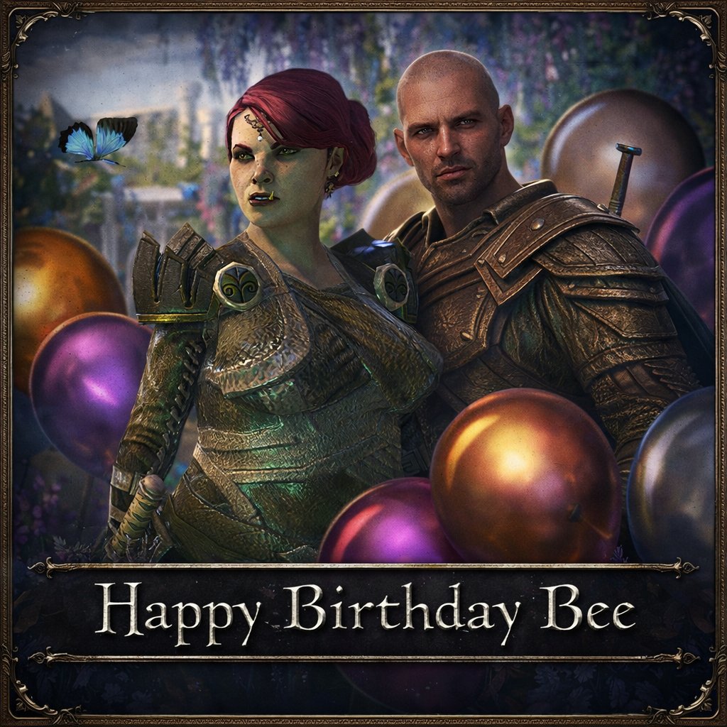 EscapistFanatic's tweet photo. Happiest of Birthdays to you, @Ukhlog https://t.co/NGNg14VVYE