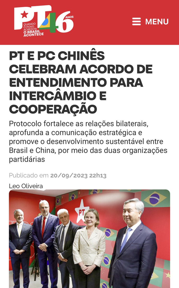 Os “defensores” da soberania seguem firmes no projeto de destruir a democracia brasileira.

Não é de hoje que o Partido das Trevas quer oficializar o socialismo no Brasil.

E ainda há quem caia na conversa dessa gente.