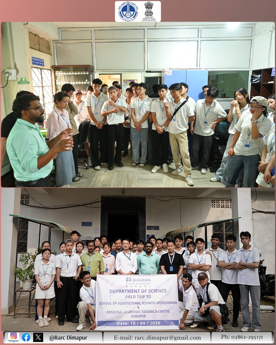 RARC Dimapur - CCRAS tweet media