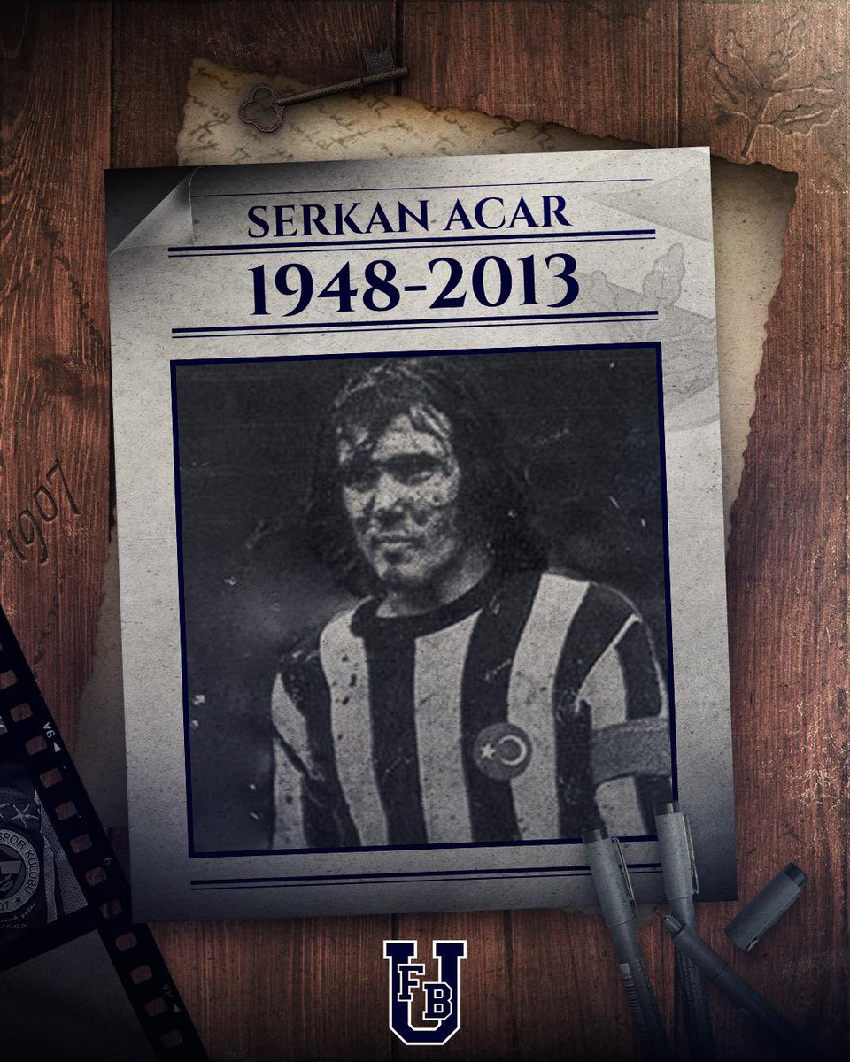 Vefatının 13. yıl dönümünde ömrü boyunca Fenerbahçe'miz için çok değerli hizmetlerde bulunmuştu Serkan Acar'a saygı, sevgi ve rahmetle anıyoruz.