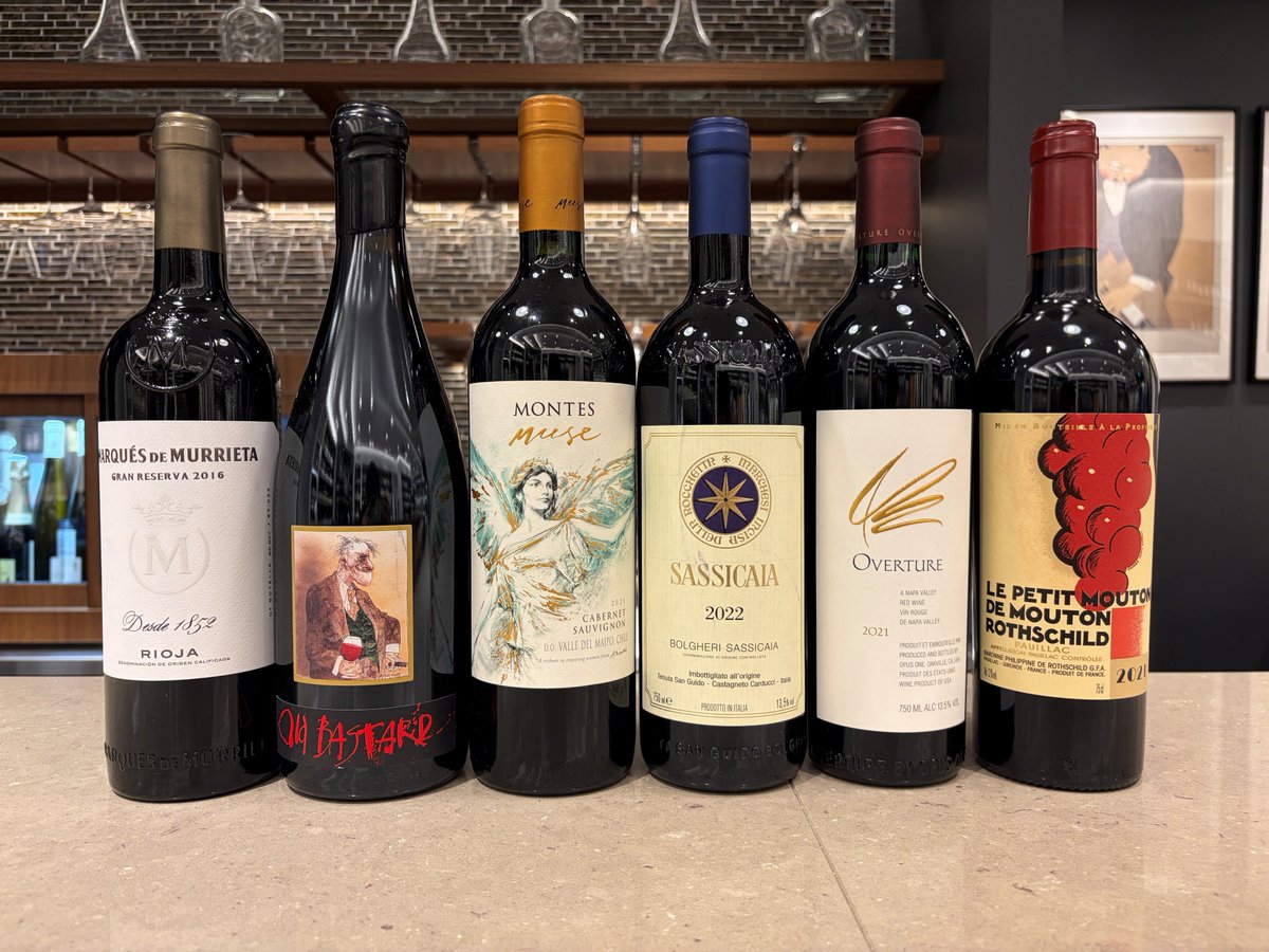 enoteca_online's tweet photo. 自由が丘店では、4月25日（土）と26日（日）の2日間、サッシカイアやオーヴァチャーをはじめ、各国のフルボディな赤ワインを飲み比べできるテイスティングをご用意しております🍷

豪華ワイン計6種類を一度に楽しめる貴重な機会です！

詳細＆ご予約はこちら👇
https://t.co/dXGjVxiKMx https://t.co/O5BLKhlGrc