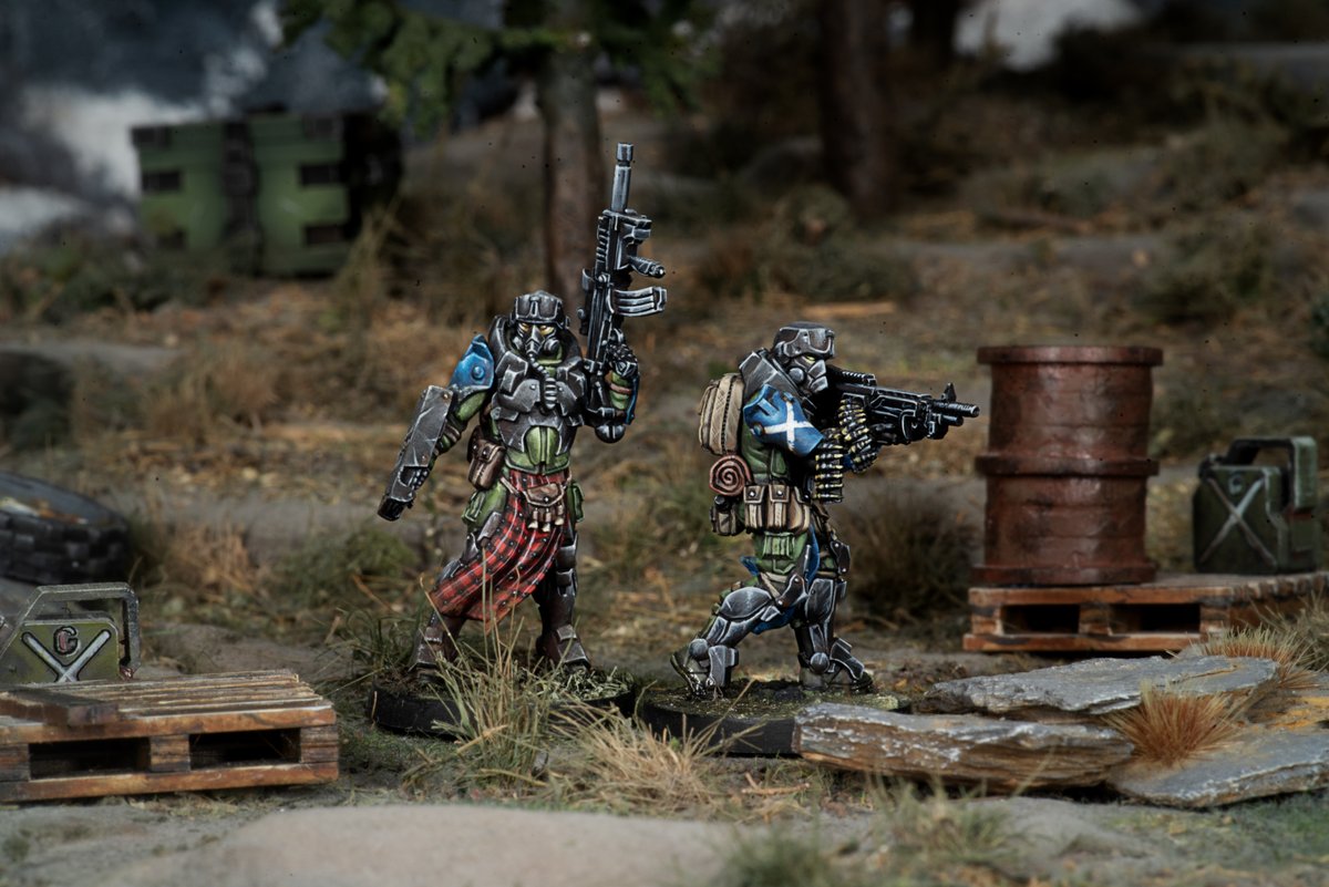 Time to get your Caledonian Combat Force Repack Alpha on our online store
store.corvusbelli.com/en/coming-soon