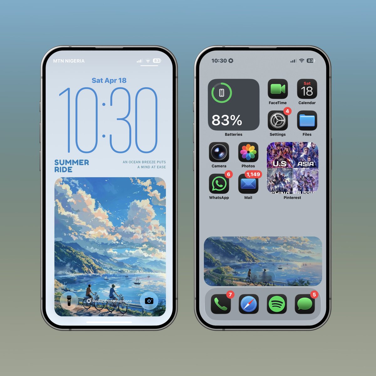 Pulaxki's tweet photo. Lock and home screen backgrounds https://t.co/g3DI1d42SG