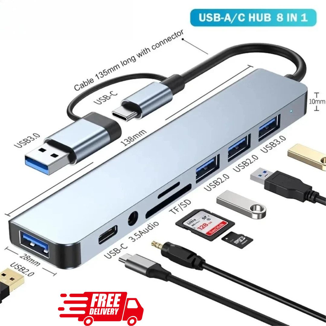 CHubs1460's tweet image. 8 in 1 Multi Port USB-C Hub Type C To...  - ebay.co.uk/itm/2272890056… #USBCUK #WorkFromHomeUK #4KHDMI