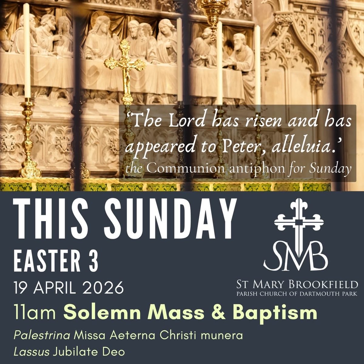 StMaryNW5's tweet photo. Sunday at St Mary’s - all welcome! https://t.co/OCZASCLQjX