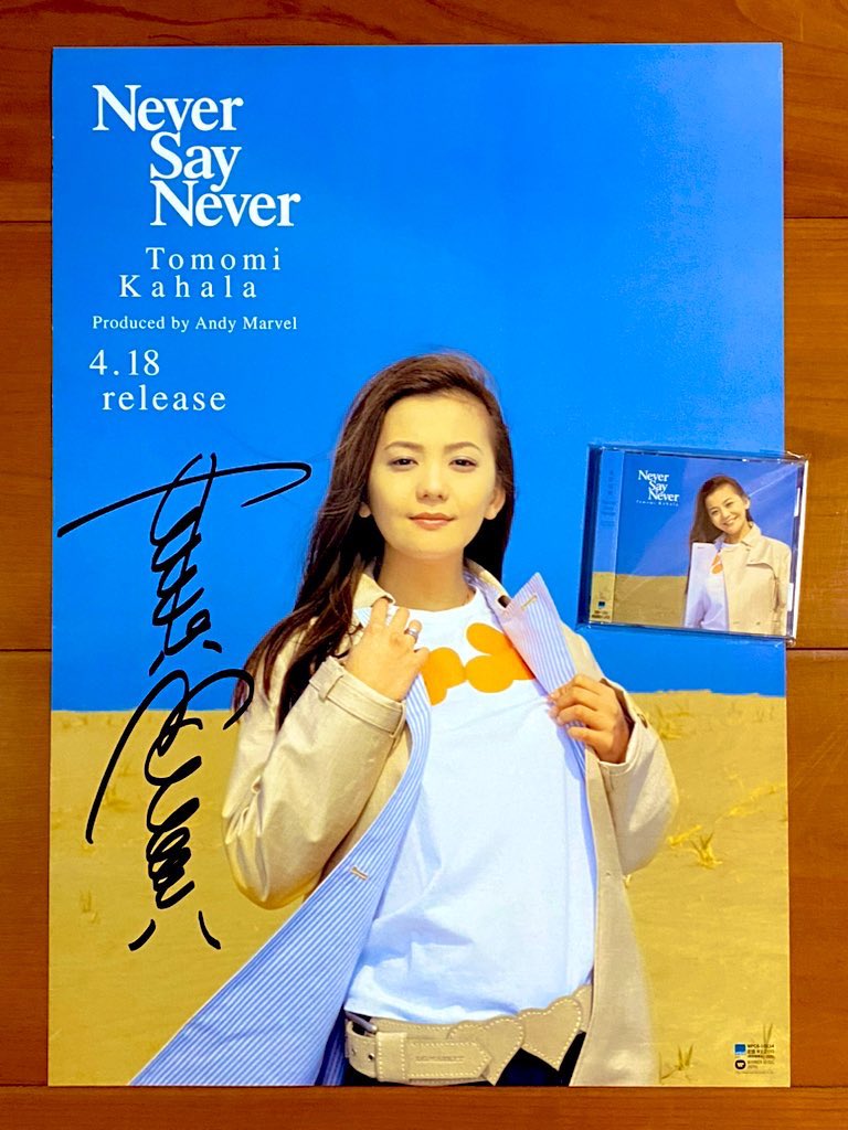 本日で発売から25年！！！ 2001年4月18日 発売 【Never Say Never/華原