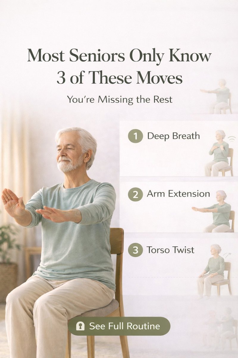 thebetterplans's tweet image. Chair Workout for Seniors – Stay Active Without Standing (16-Step Guide)
link etsy.com/listing/448586…

#chair #chairworkout #seniorfitness #gentleexercise #mobilitytraining #homeworkout #lowimpactfitness #printableworkout
