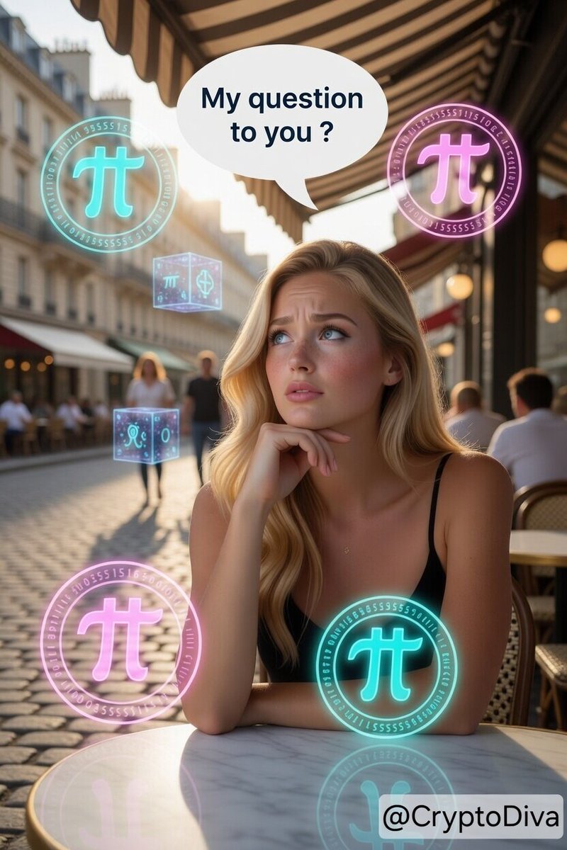 's tweet image. Everyone wants to buy the dip… 📉

Until the dip actually comes and fear takes over. 🤷‍♀️

So be honest:
Do you really have a strategy —
or just confidence when the market is green? 👀
$Pi $BTC #Crypto