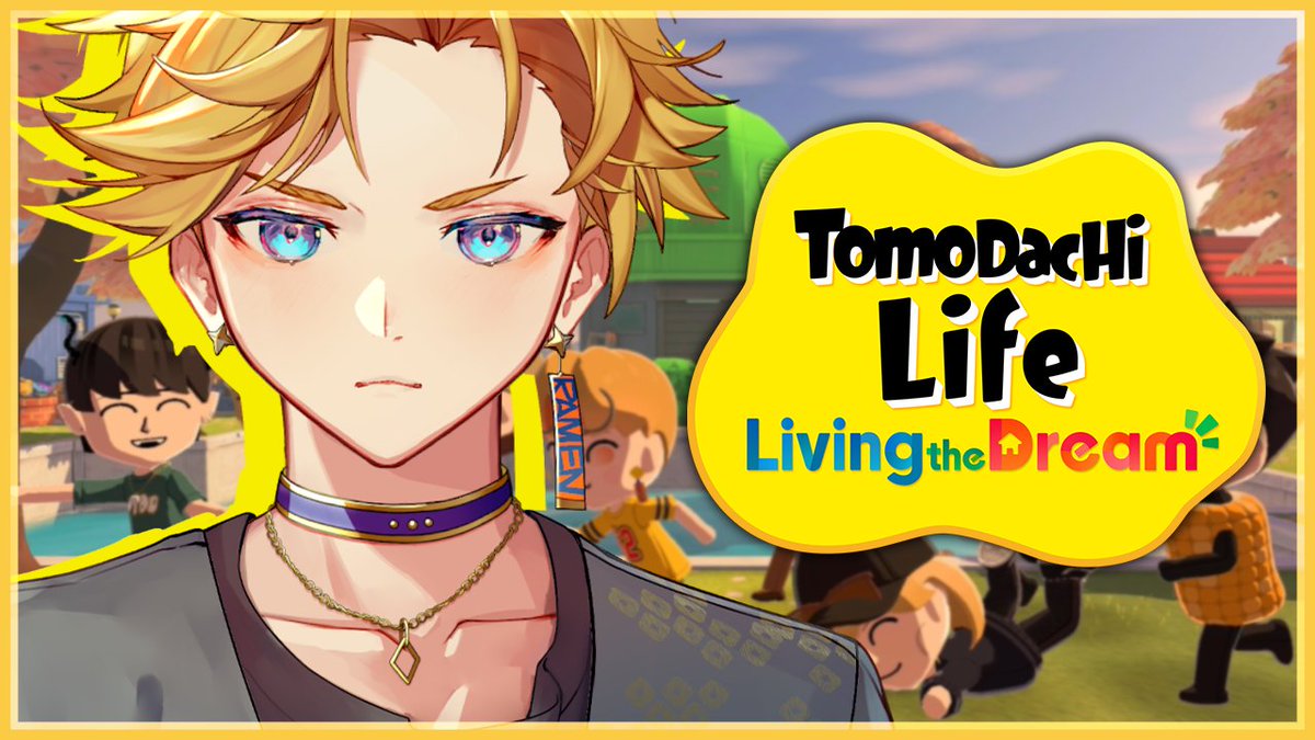 【Tomodachi Life: Living the Dream】
I CAN'T KEEP UP WITH IT

🔴 LIVE AT: 9pm EDT / 6pm PDT / 10am JST

Waiting Room:➡️youtube.com/live/kPiAe_Xcc…