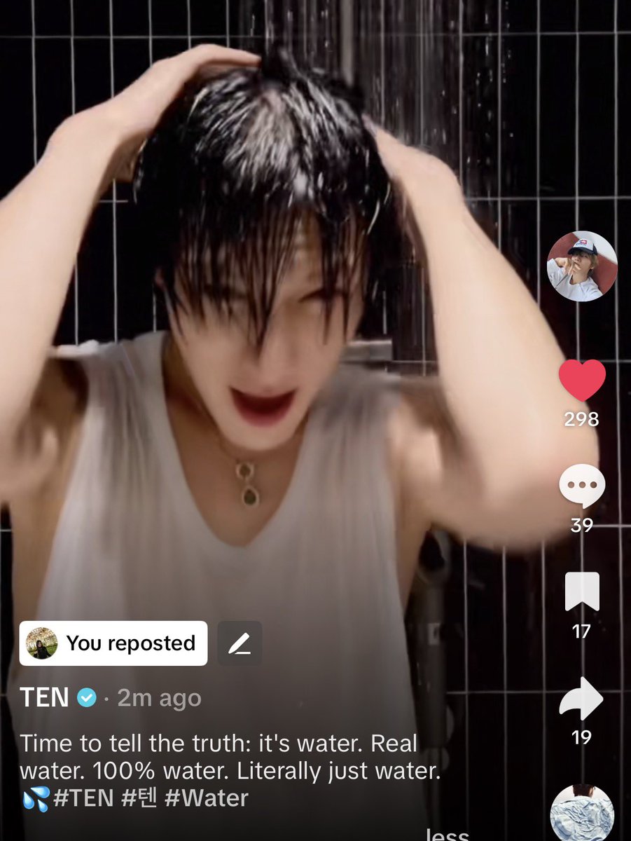 แล้วดูแคปชั่นคลิปน้องเตนในติ๊กต่อก ชอบคนไทยโว้ย  จะสงสัยไรนักหนา ก็บอกว่าน้ำจริง ๆ 100% เริ่ดล์ 555555555555555555555555555555555555555555555