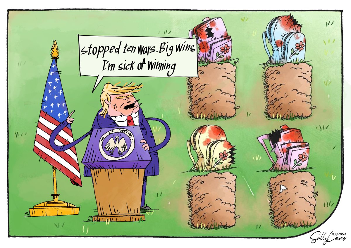 sallylewis488's tweet image. Victory announced. Reality disagrees. (Strait of Hormuz)
#cartoons #r4Today