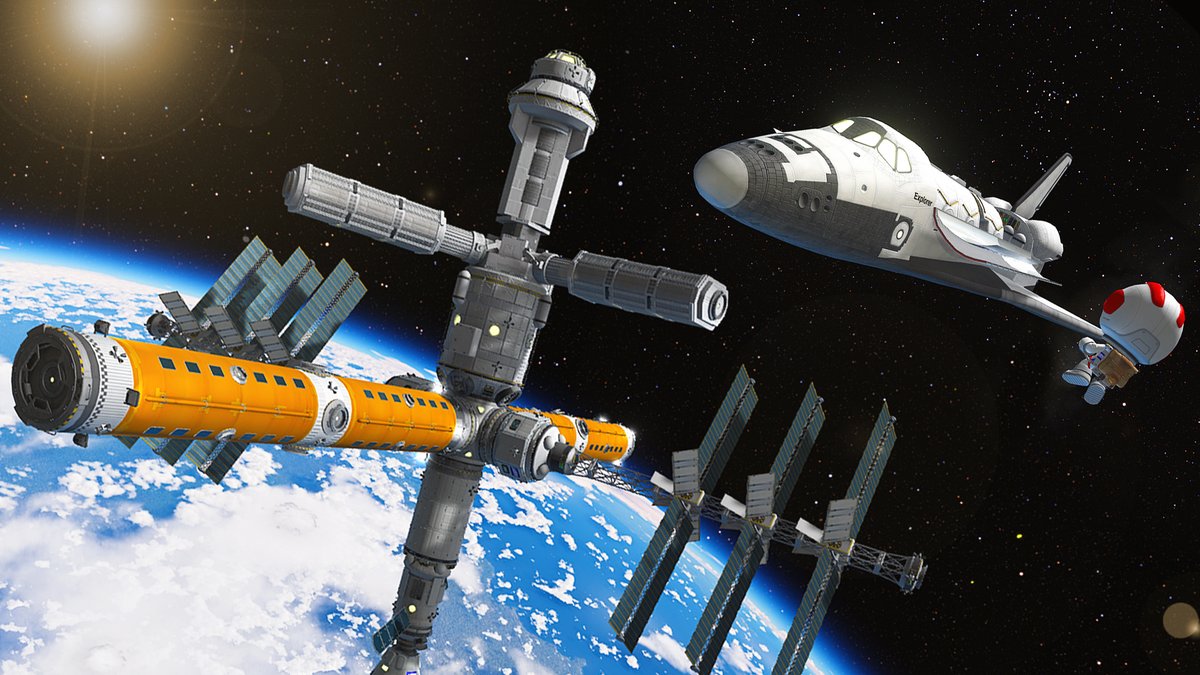 10 years ago I posted a video of me building a Space Station in KSP ...