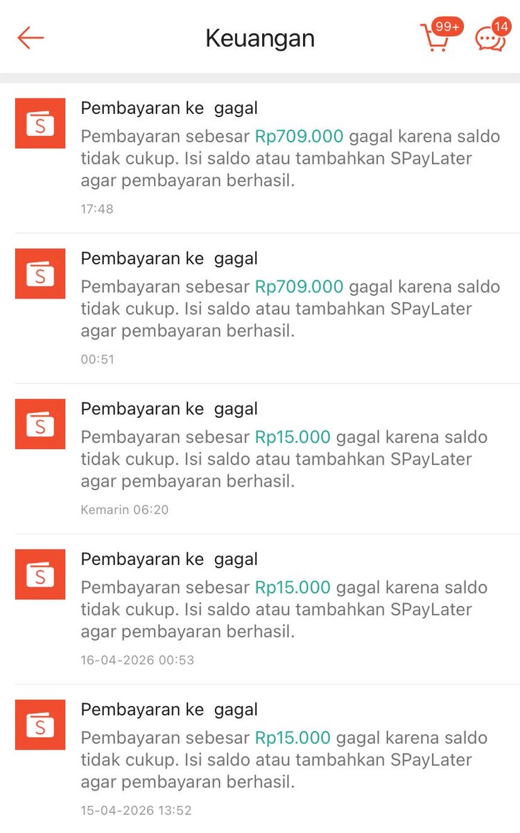 itu apaan ya <a href="/ShopeeID/">Shopee Indonesia</a> gue gak pernah ngutang apa apa anjir, tlong jelasin!!! kasih solusi jugaa ni gmn caranya nonaktifin kek ginian