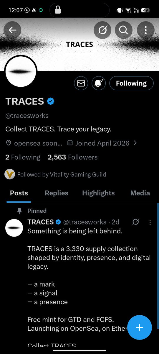 GodstimeAl38446's tweet photo. @VitalityDAO @tracesworks Gib GTD 

0xfac771521fed4d01cec8b49a824f6c6bb95ffb61 https://t.co/6Uu1FPZ3TJ