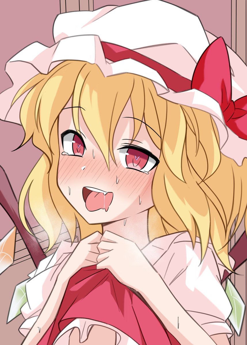 pixivリクエストでフランドール・スカーレットが限界放尿で気持ちよくなっちゃう様子を描きました! 