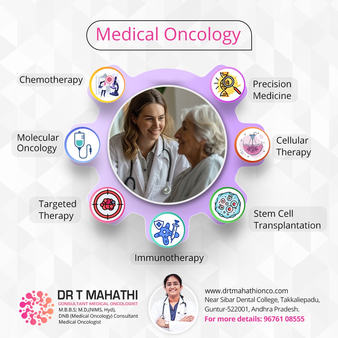 DrTMahathi's tweet image. Fighting Cancer with Precision. Care. Expertise.

Visit: drtmahathionco.com
Contact Us: +91 9676108555, +91 9966862555

#OncologistInGuntur #CancerCare #MedicalOncology #Chemotherapy #Immunotherapy #TargetedTherapy #PrecisionMedicine #CancerTreatment #CancerAwareness