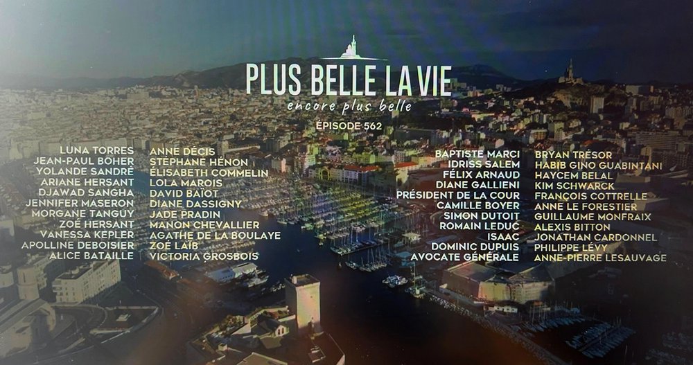 • Plus Belle La Vie • tweet media