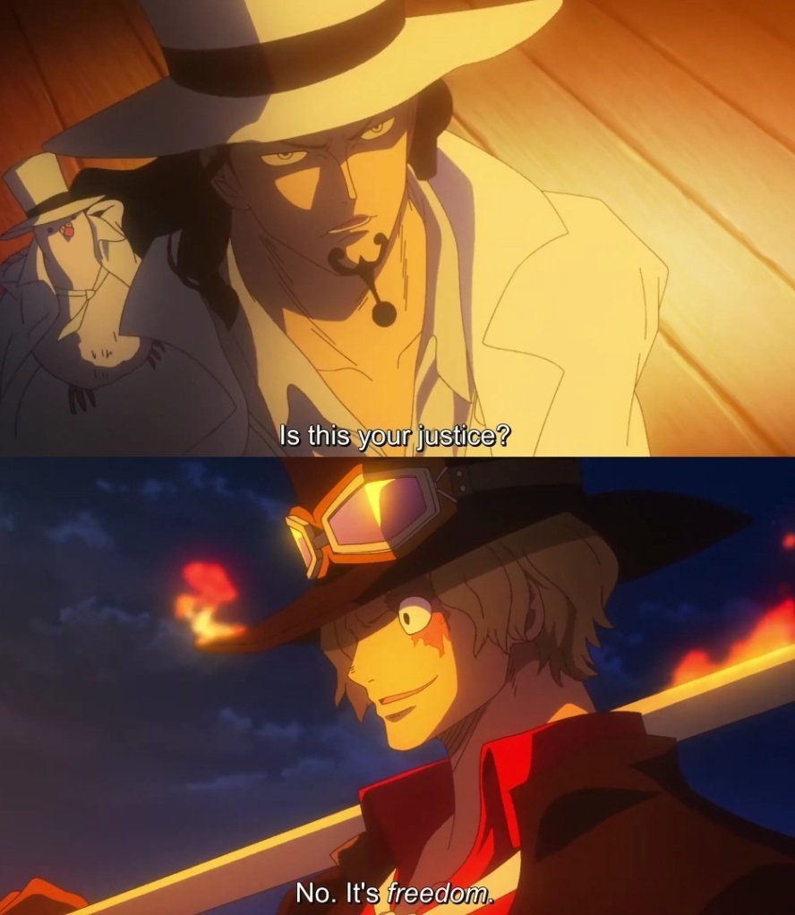 One Piece movies really got some of the best quotes